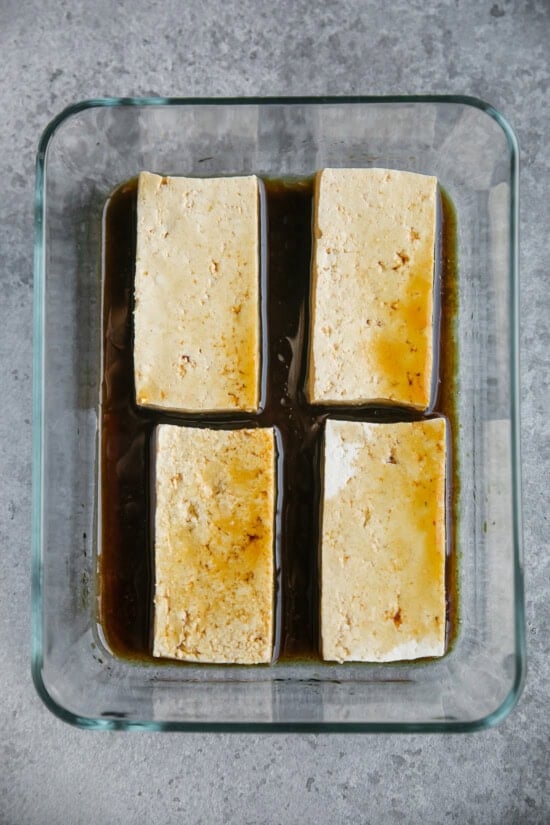 marinate tofu