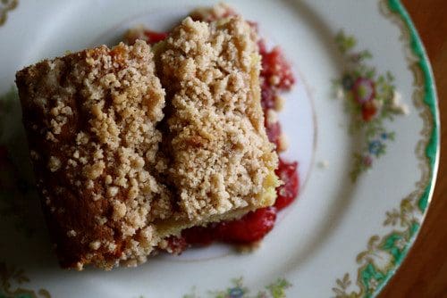Strawberry Coffee Cake