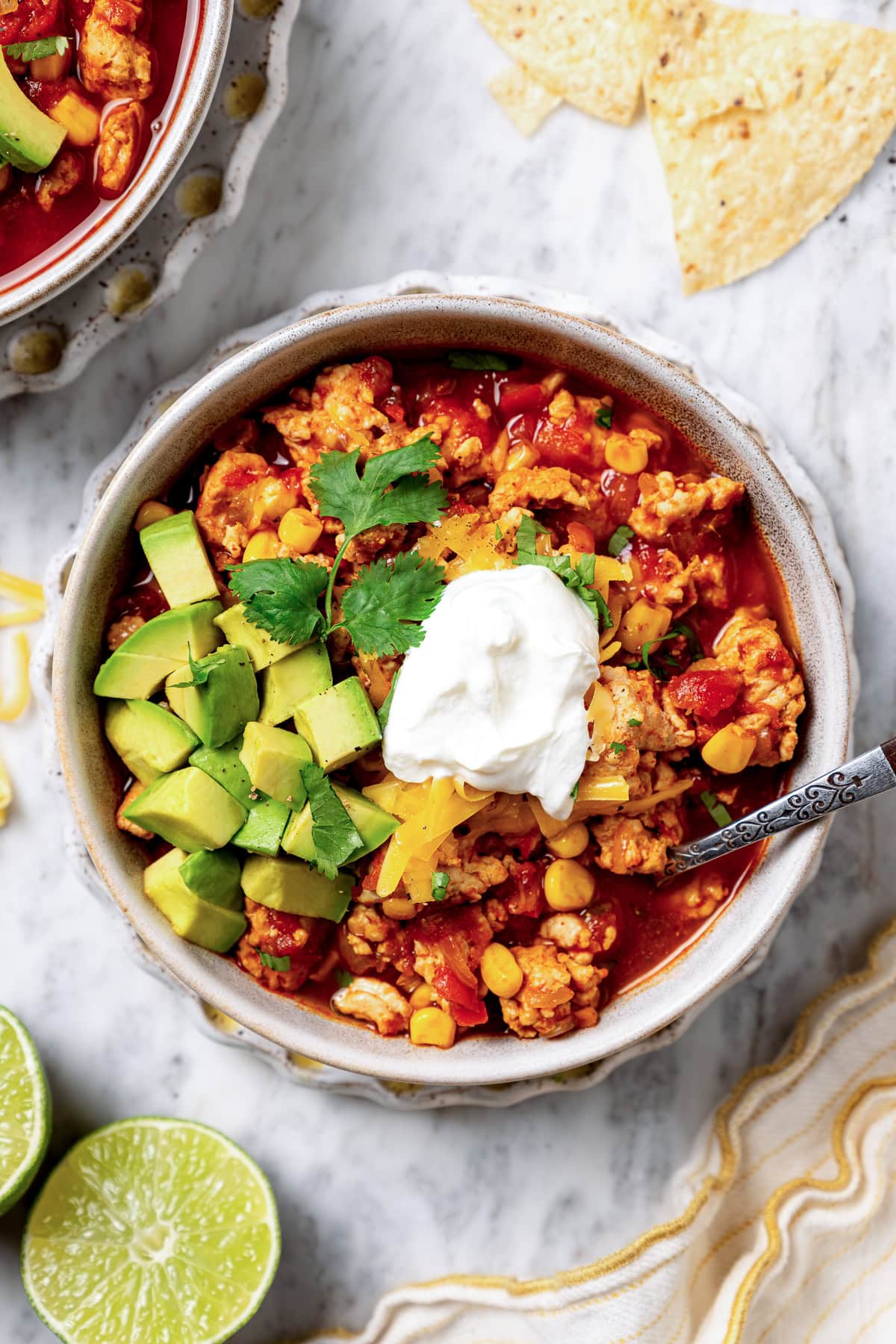 Crockpot Turkey Chili